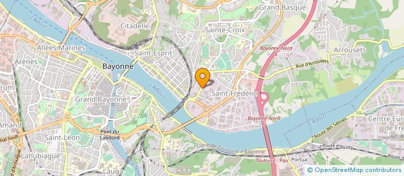 localisation de l'entreprise NUBO SOLUTIONS à BAYONNE