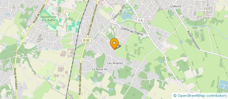 localisation de l'entreprise NUCCI à CHALLANS