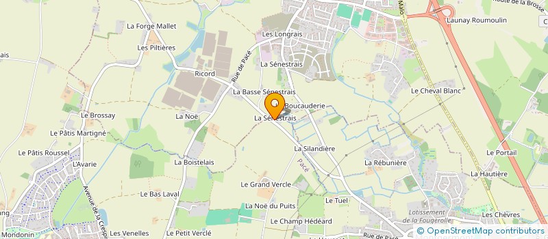 localisation de l'entreprise NUCETTO à PACE