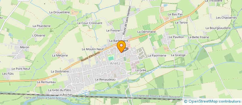 localisation de l'entreprise NUCIA  VAIR-SUR-LOIRE