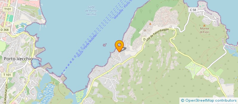 localisation de l'entreprise NUCIOLA  PORTO VECCHIO