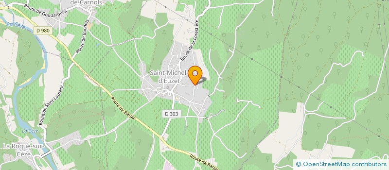 localisation de l'entreprise NUCLEID  BAGNOLS-SUR-CEZE