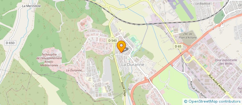 localisation de l'entreprise NUCLEO  LE PERTUIS