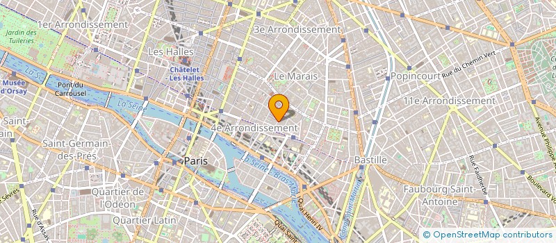 localisation de l'entreprise NUCLEOS FRANCE à PARIS