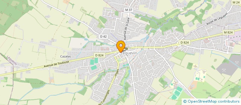 localisation de l'entreprise NUCREA  TOULOUSE