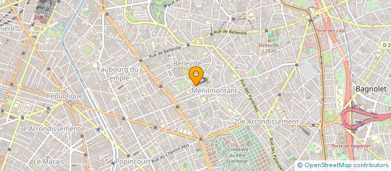 localisation de l'entreprise NUDA  PARIS