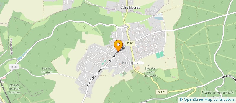 localisation de l'entreprise NUDGE  HOUPPEVILLE