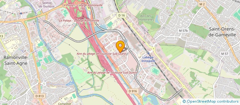 localisation de l'entreprise NUEVA MARKETING  LABEGE