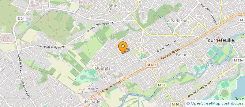 localisation de l'entreprise NUEVE  TOURNEFEUILLE