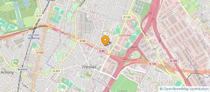 localisation de l'entreprise NUEVELO à FRESNES