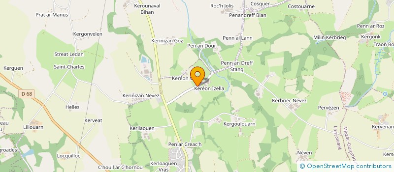 localisation de l'entreprise NUEVO LEON  MILIZAC-GUIPRONVEL