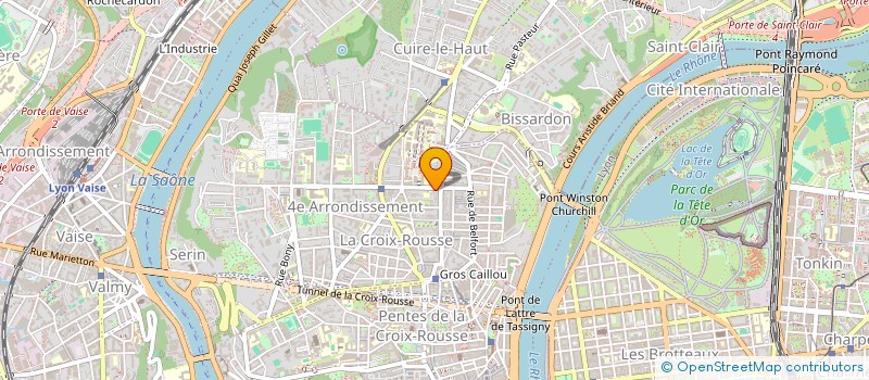 localisation de l'entreprise NUGATI IMMO  LYON