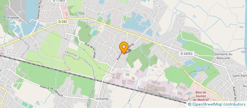 localisation de l'entreprise NUISEO  IZON