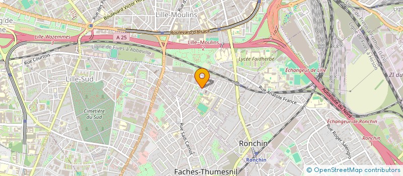 localisation de l'entreprise NUISIBLES DU NORD à LILLE