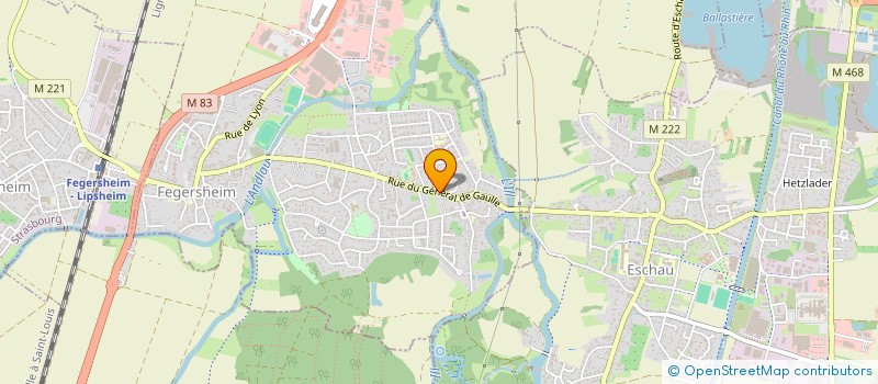 localisation de l'entreprise NUISIFIX  FEGERSHEIM