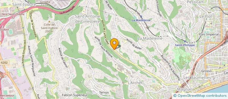 localisation de l'entreprise NUISITEC à NICE