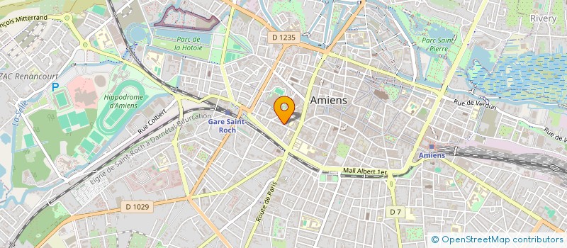 localisation de l'entreprise NUIT AMERICAINE  AMIENS