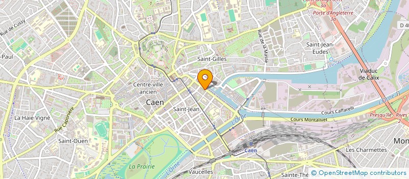 localisation de l'entreprise NUIT BLANCHE à CAEN