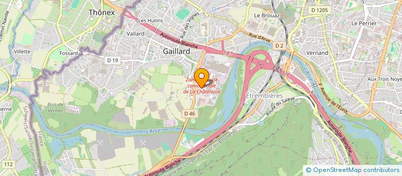 localisation de l'entreprise NUIT BRIERE à GAILLARD