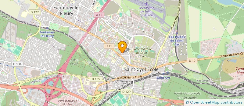 localisation de l'entreprise NUIT DE CHINE à SAINT-CYR-L'ECOLE