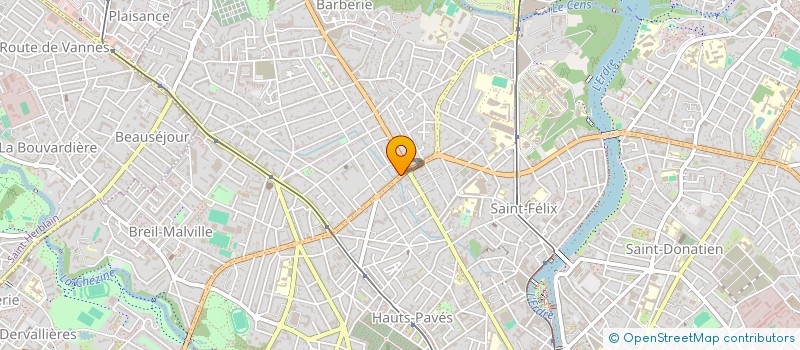 localisation de l'entreprise NUIT DES ILES à NANTES
