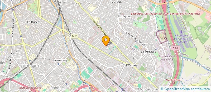 localisation de l'entreprise NUIT DU SUD à TOULOUSE