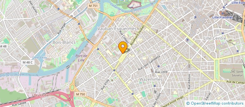 localisation de l'entreprise NUIT LIBRE à LILLE