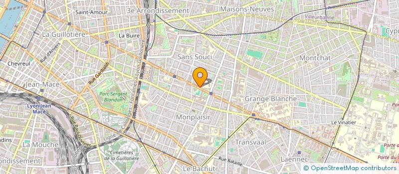 localisation de l'entreprise NUIT NOIRE STUDIO  LYON