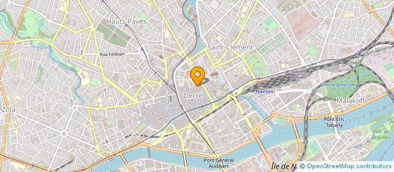 localisation de l'entreprise NUIT ROUGE  NANTES
