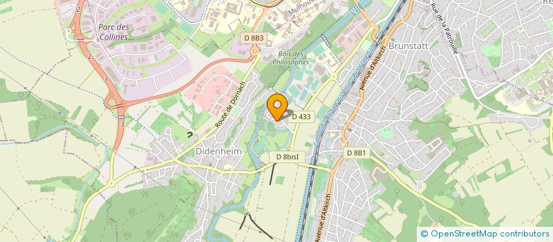 localisation de l'entreprise NUITNOIRE  BRUNSTATT-DIDENHEIM