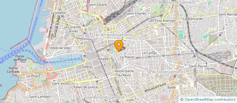localisation de l'entreprise NUITS BLANCHES EN COMPAGNIE à MARSEILLE