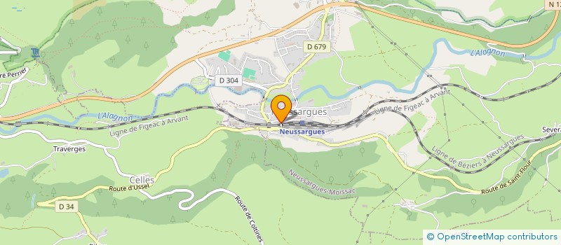 localisation de l'entreprise NUITS.CHALINARGUES à NEUSSARGUES EN PINATELLE