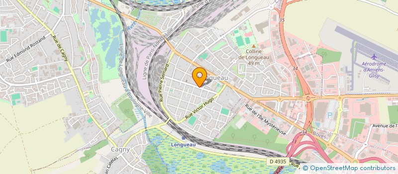 localisation de l'entreprise NUITS D'ARTISTES  LONGUEAU