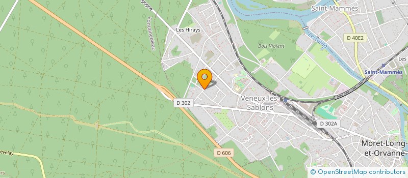 localisation de l'entreprise NUITS D IMAGES  MORET-LOING-ET-ORVANNE