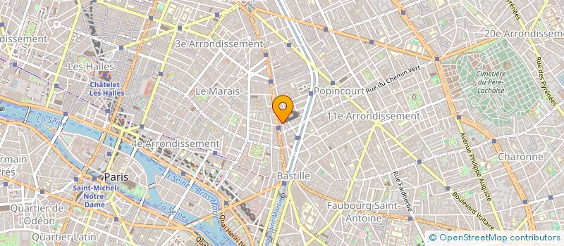 localisation de l'entreprise NUITS D'ORIENT  PARIS