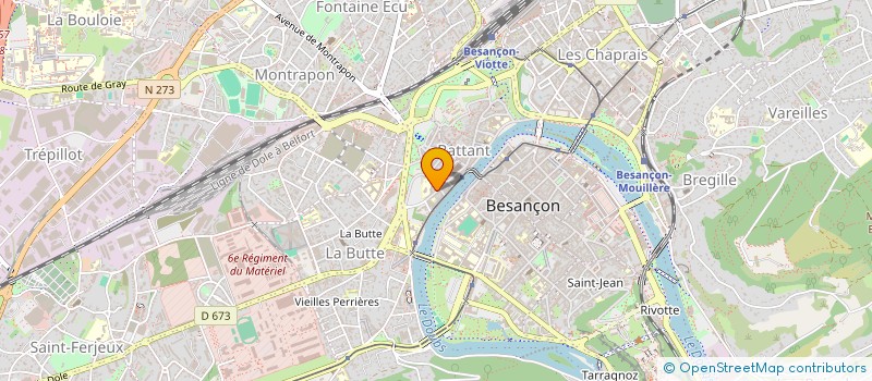 localisation de l'entreprise NUITS DE SAIGON à BESANCON