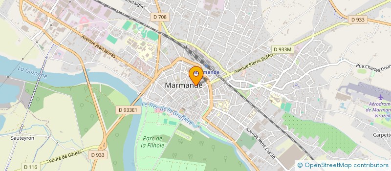 localisation de l'entreprise NUITS LYRIQUES DE MARMANDE  MARMANDE