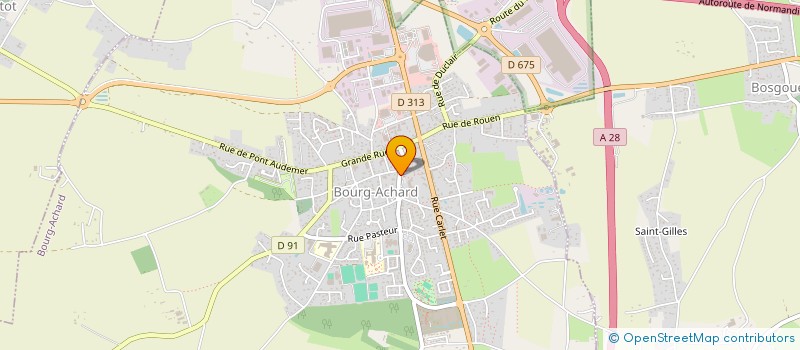 localisation de l'entreprise NUITS MAGIQUES  BOURG-ACHARD