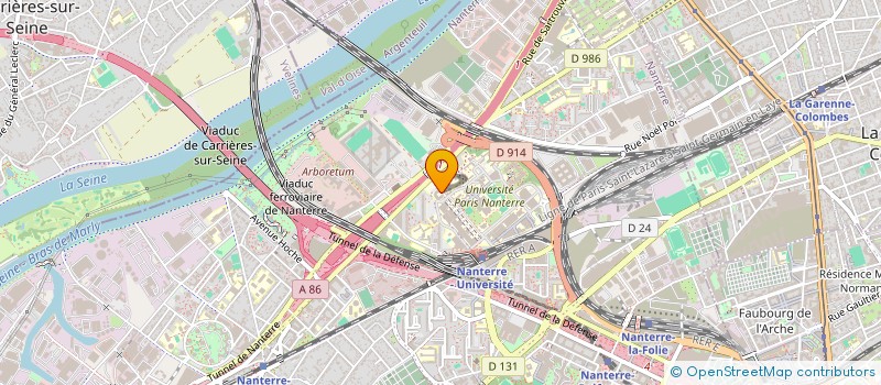 localisation de l'entreprise NUITS NOIRES à NANTERRE