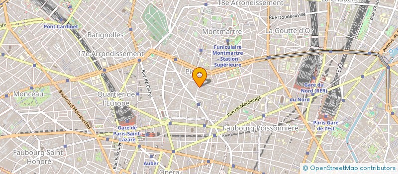 localisation de l'entreprise NUITS VIDEO à PARIS