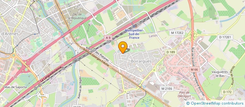 localisation de l'entreprise NUKU à LATTES