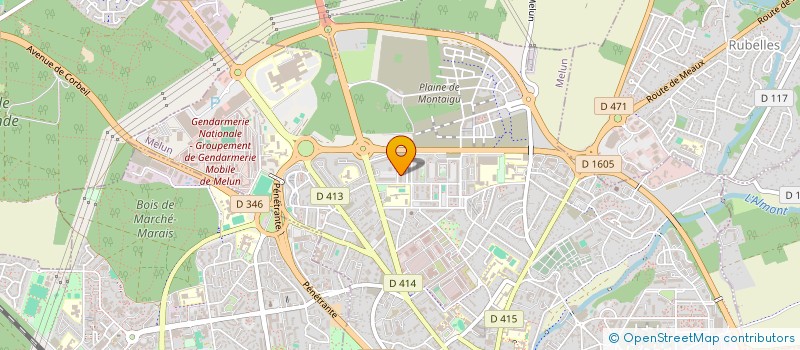 localisation de l'entreprise NUL PART AILLEURS à MELUN