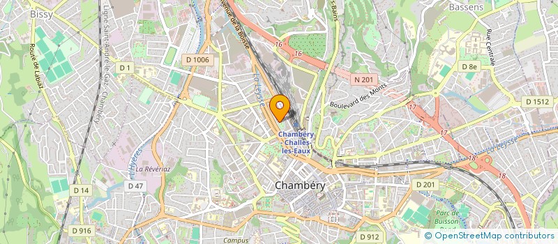 localisation de l'entreprise NULL MOON GAMES  CHAMBERY