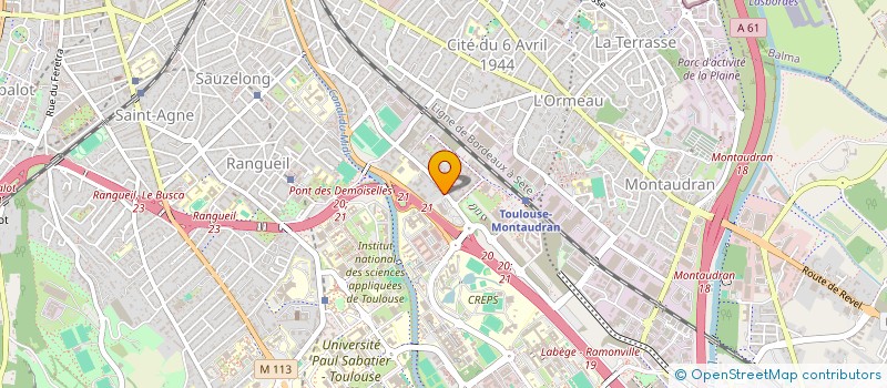 localisation de l'entreprise NULLE PART AILLEURS ! à TOULOUSE