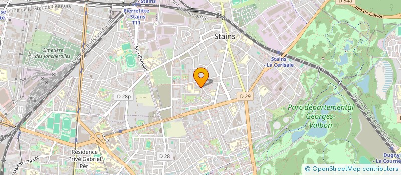 localisation de l'entreprise NULLE PART AILLEURS à STAINS