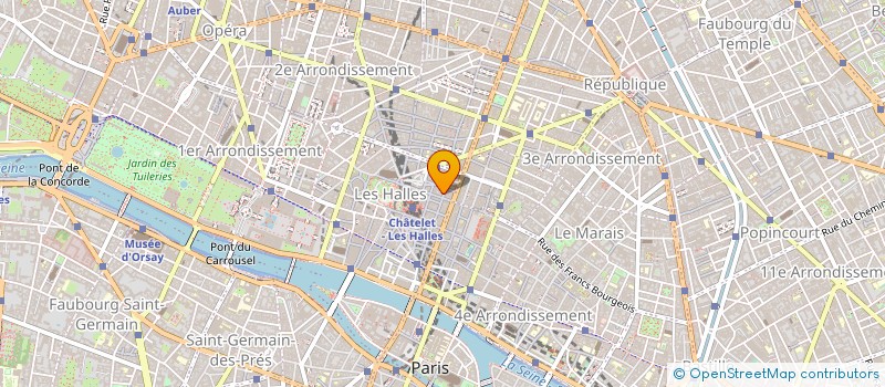 localisation de l'entreprise NULLE PART AILLEURS à PARIS