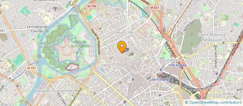 localisation de l'entreprise NUM'AFRIK à LILLE