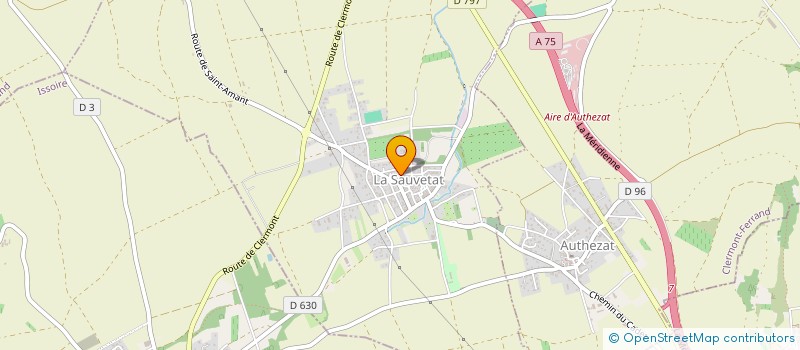 localisation de l'entreprise NUM COMPAGNY  LA SAUVETAT