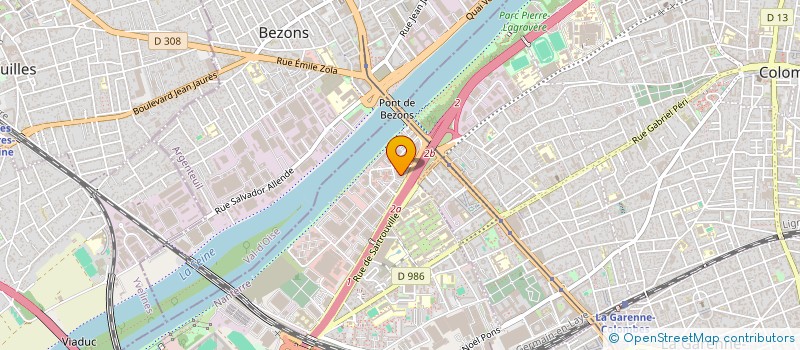 localisation de l'entreprise NUM SAS à NANTERRE