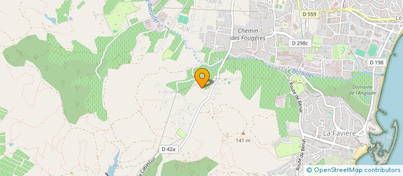 localisation de l'entreprise NUMA CONSEIL  BORMES-LES-MIMOSAS